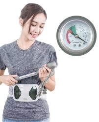 Alpha Medical Dekompresní trakční bederní pás double pump